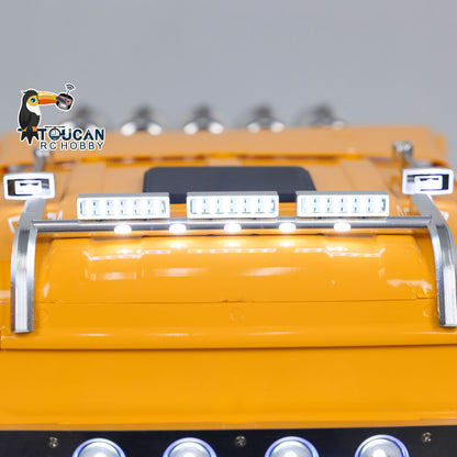 1/14 8x8 RC Sattelzugmaschine RTR R620 Metall Ferngesteuerte Autos Zusammengebaut und Lackiert 3-Gang Getriebe Licht Sound System