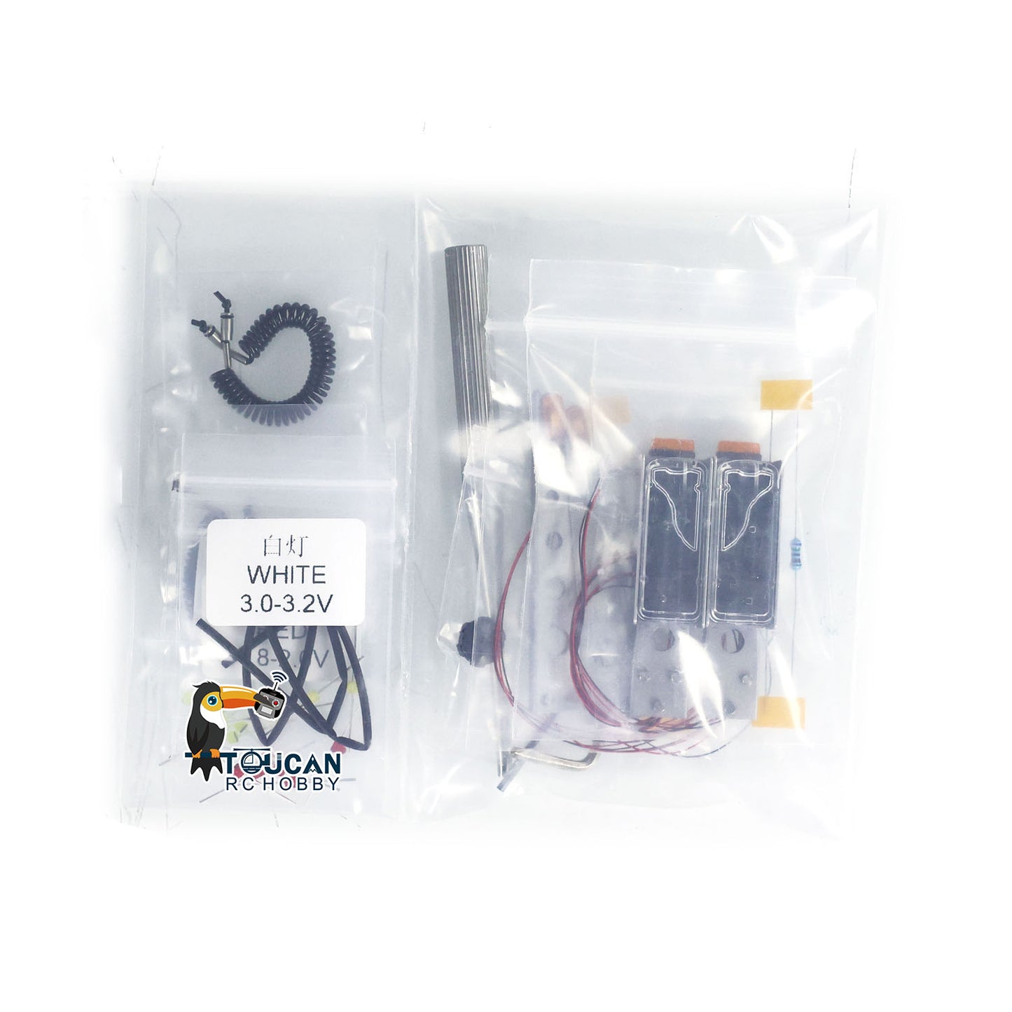 SCALECLUB 1/14 Hydraulischer RC-Kippanhänger mit 3 Achsen für ferngesteuerte Sattelzugmaschinen, Hobbymodelle, Spielzeugmodellzubehör für Heimwerker