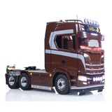 TOUCAN 1/14 Remote Control Tractor Truck 770S 3Speed 6x2 Metal Chassis Axle Lock RC Lorry Vehicle Flysky ST8 Radio RTR Model