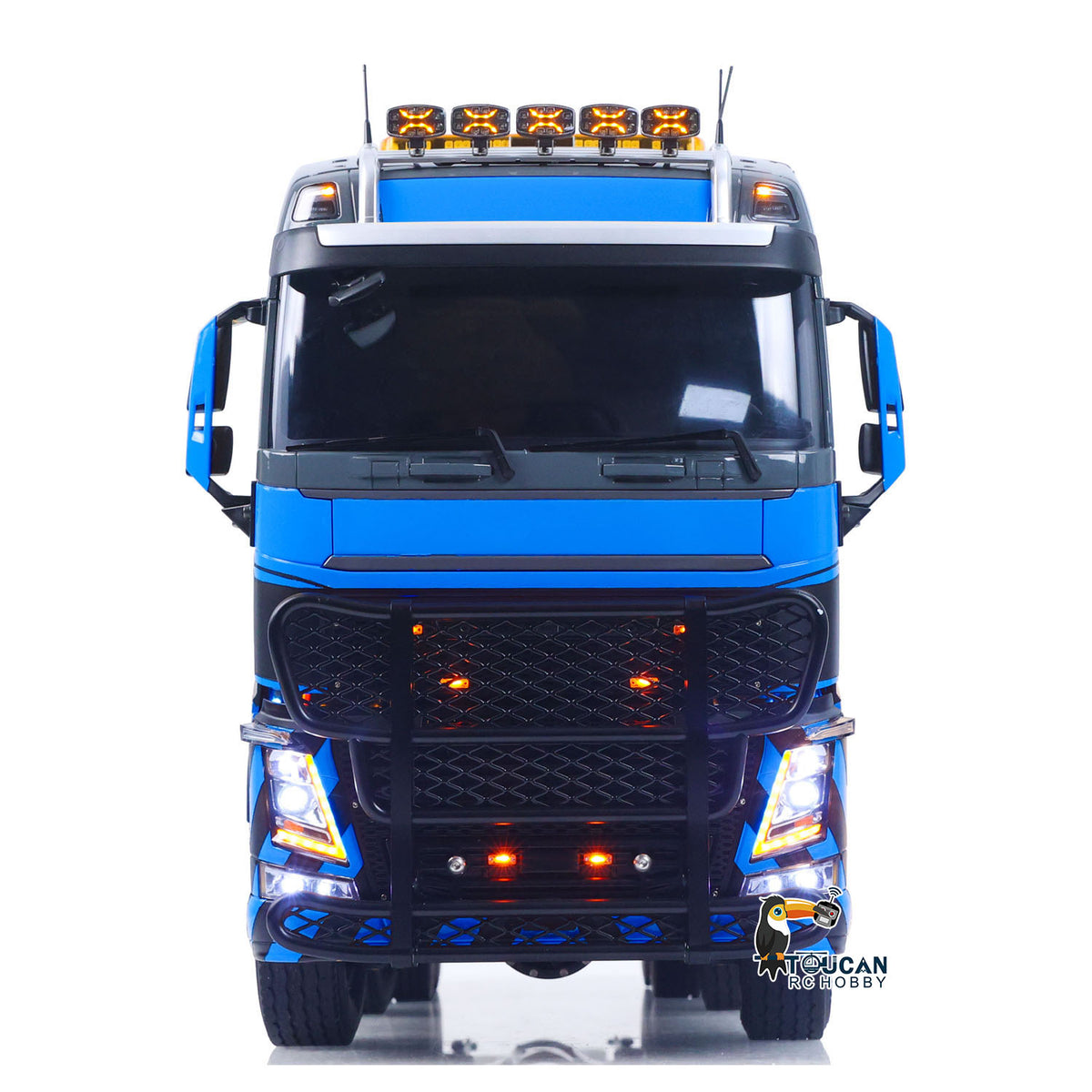 8x8 1/14 Remote Control Tractor Truck 56360 TOUCAN 2Speed Gearbox Light System Sounds Smoke Unit Axle Locks Flysky Radio