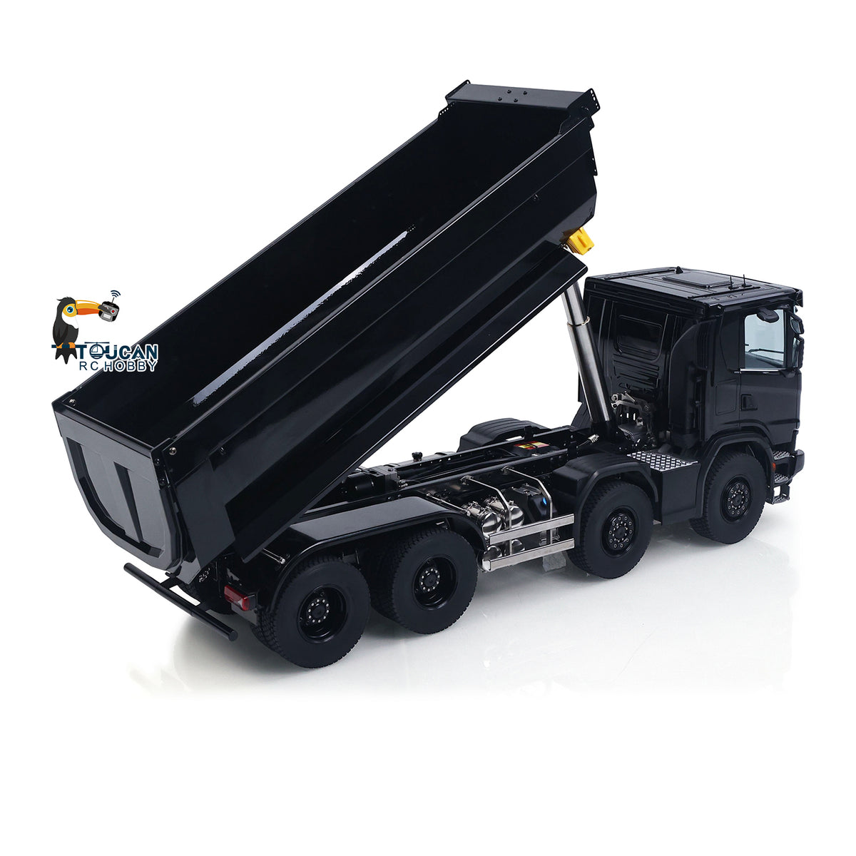 TOUCAN RC HOBBY Double E E118-001-G540 1/14 8X8 RC Hydraulic Dumper Remote Control Tipper 2Speed Transmission for Hobbyists