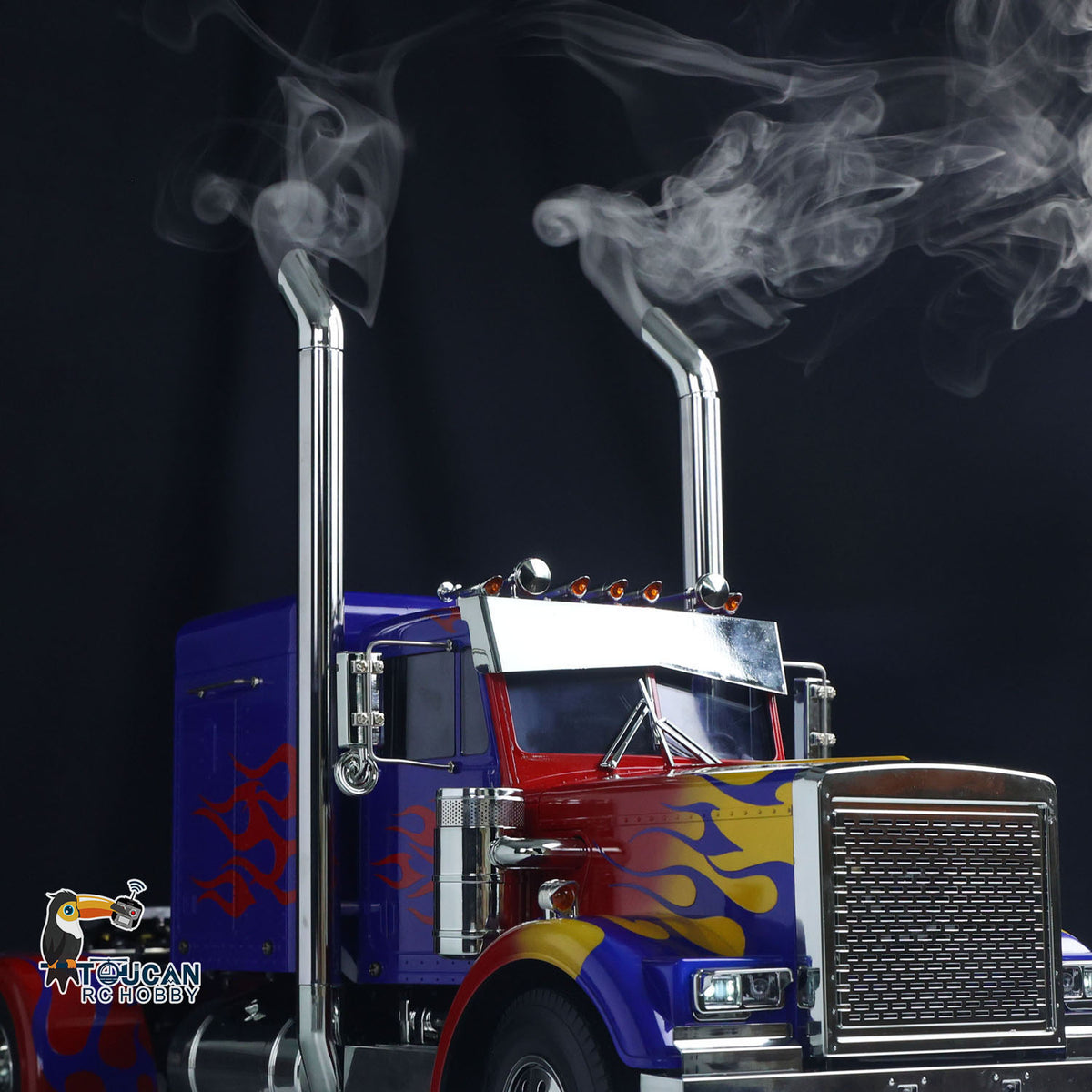 Pre-Order TOUCAN RC HOBBY 6x4 RC Tractor Truck 1/14 56344 RTR I6S Radio Control Car Sound Light Smoke Unit Three-speed Transmission Assembled Painted