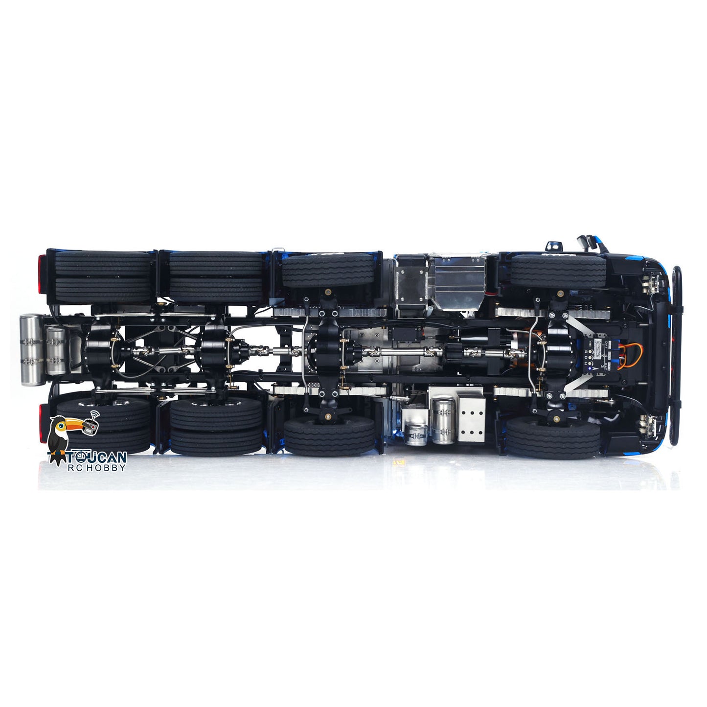 8x8 1/14 Remote Control Tractor Truck 56360 TOUCAN 2Speed Gearbox Light System Sounds Smoke Unit Axle Locks Flysky Radio