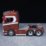 TOUCAN 1/14 Remote Control Tractor Truck 770S 3Speed 6x2 Metal Chassis Axle Lock RC Lorry Vehicle Flysky ST8 Radio RTR Model