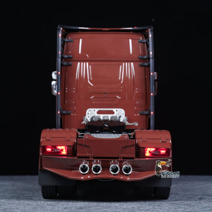 TOUCAN RC HOBBY 1/14 Remote Control Tractor Truck 770S 3Speed 6x2 Metal Chassis Axle Lock RC Lorry Vehicle Flysky ST8 Radio RTR Model