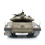 1:16 Heng Long 3958 RC Main Battle Tank IDF Merkava MK IV FPV Upgrade Edition Barrel Recoil Radio Battery RTR Toys Model