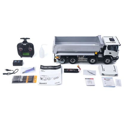 TOUCAN RC HOBBY Double E E118-001-G540 1/14 8X8 RC Hydraulic Dumper Remote Control Tipper 2Speed Transmission for Hobbyists