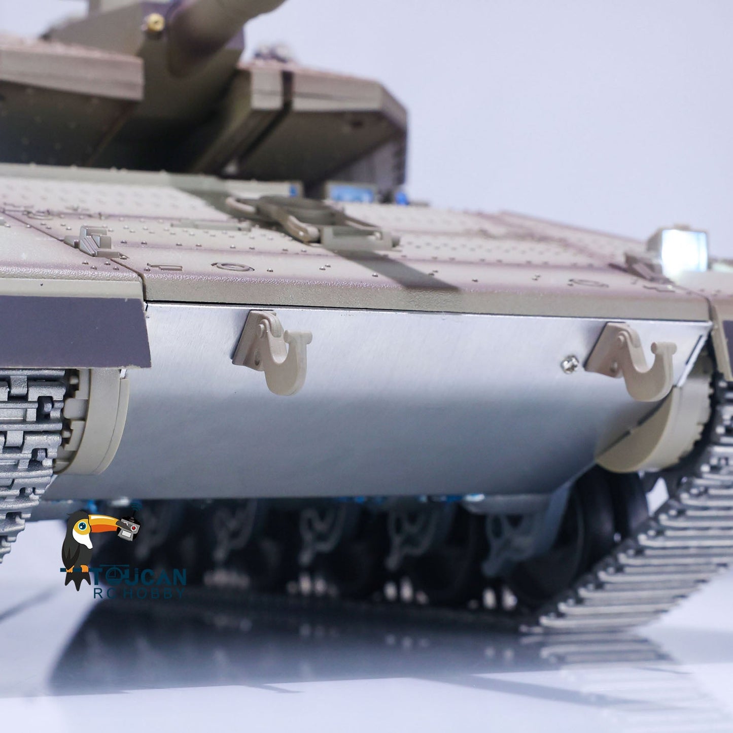 HengLong 1/16 TK7.1 IDF Merkava MK IV 3958 RTR RC Tank with FPV 360 Degrees Turret IR Smoke Unit BB Sounds Lights Metal Chassis Steel Gearbox