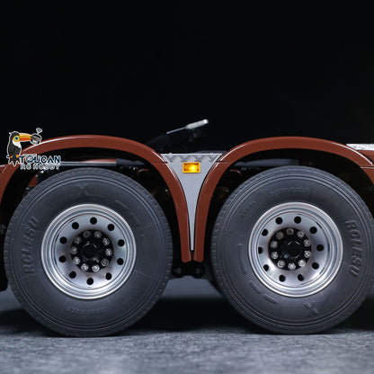 TOUCAN RC HOBBY 1/14 Remote Control Tractor Truck 770S 3Speed 6x2 Metal Chassis Axle Lock RC Lorry Vehicle Flysky ST8 Radio RTR Model