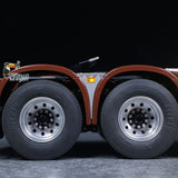 TOUCAN 1/14 Remote Control Tractor Truck 770S 3Speed 6x2 Metal Chassis Axle Lock RC Lorry Vehicle Flysky ST8 Radio RTR Model