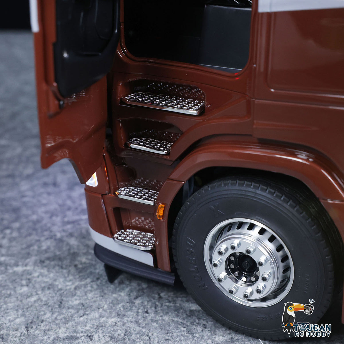 TOUCAN RC HOBBY 1/14 Remote Control Tractor Truck 770S 3Speed 6x2 Metal Chassis Axle Lock RC Lorry Vehicle Flysky ST8 Radio RTR Model