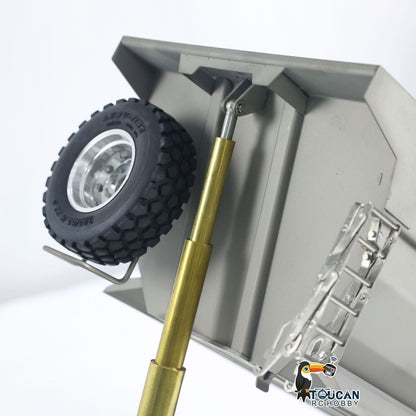 TOUCAN RC HOBBY LESU TGS Cabin 1/14 8*8/6*6 Metal RC Dumper Truck Hydraulic Contruction Vehicle 540 Brushed Motor Light Sound for Professional Model Hobbyists