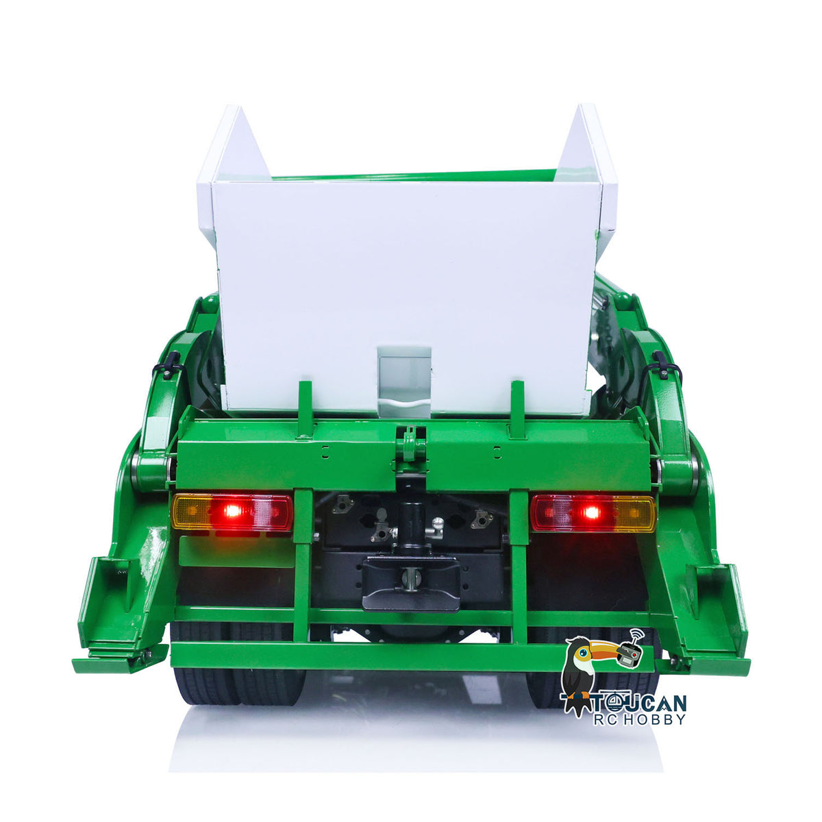 JXMODEL Metall lackiert 1/14 6 * 4 RC Hydraulischer Muldenkipper Ferngesteuerter Absetzkipper Kipper Schwenkarm RTR VL18U F2000 