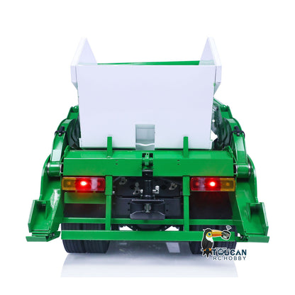 JXMODEL Metall lackiert 1/14 6 * 4 RC Hydraulischer Muldenkipper Ferngesteuerter Absetzkipper Kipper Schwenkarm RTR VL18U F2000 
