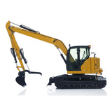 1/14 C308 RC Hydraulic Excavator 4 Valve Remote Control Construction Vehicle Extended Arm Brushless Motor No Sounds Charger