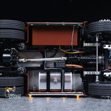 TOUCAN 1/14 Remote Control Tractor Truck 770S 3Speed 6x2 Metal Chassis Axle Lock RC Lorry Vehicle Flysky ST8 Radio RTR Model