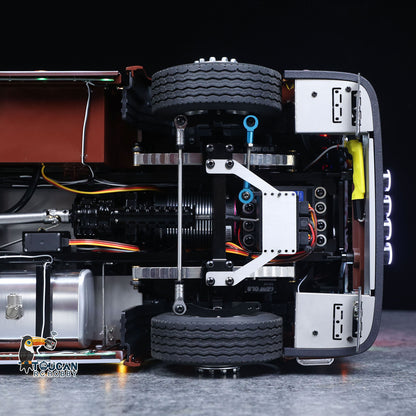 TOUCAN RC HOBBY 1/14 Remote Control Tractor Truck 770S 3Speed 6x2 Metal Chassis Axle Lock RC Lorry Vehicle Flysky ST8 Radio RTR Model
