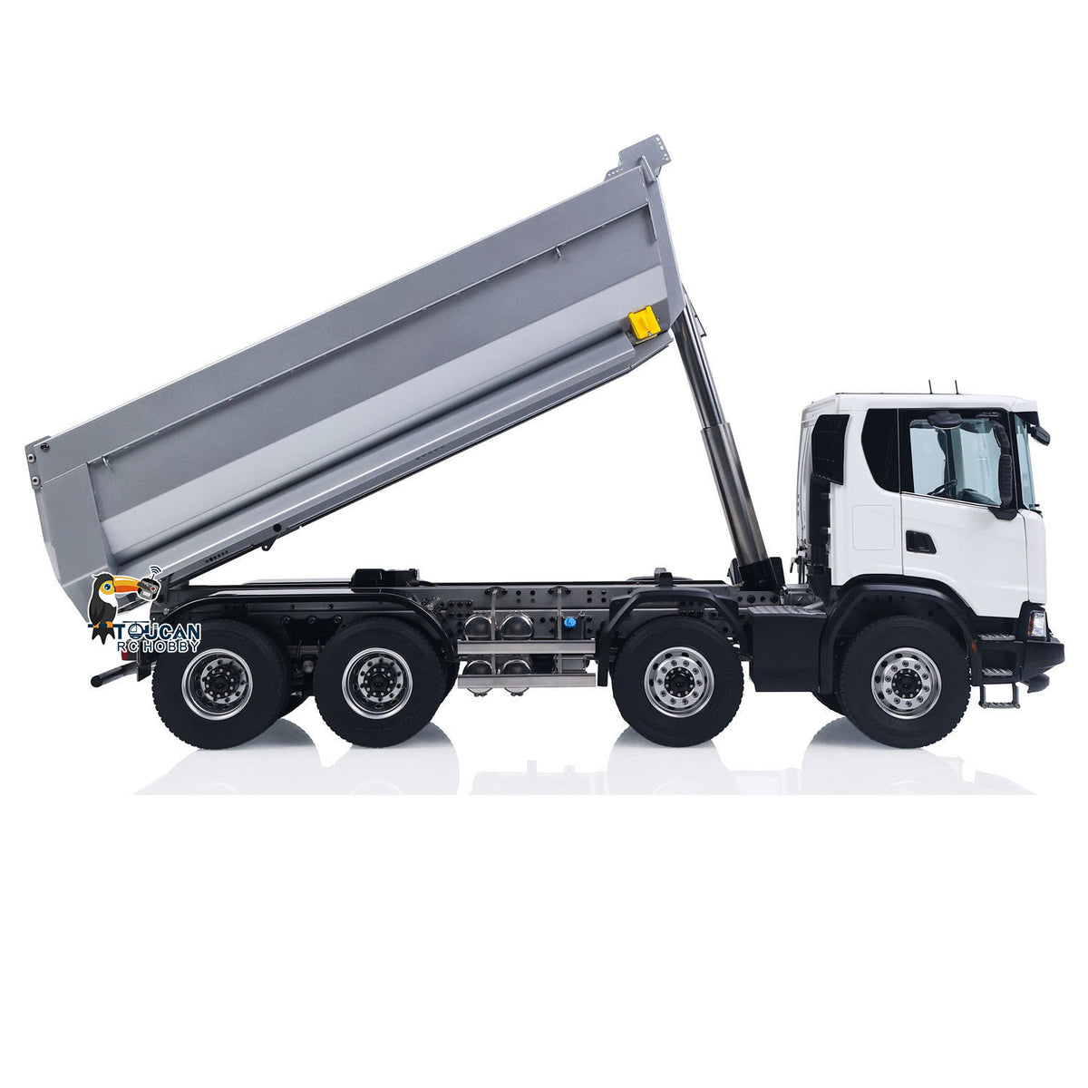 TOUCAN RC HOBBY Double E E118-001-G540 1/14 8X8 RC Hydraulic Dumper Remote Control Tipper 2Speed Transmission for Hobbyists