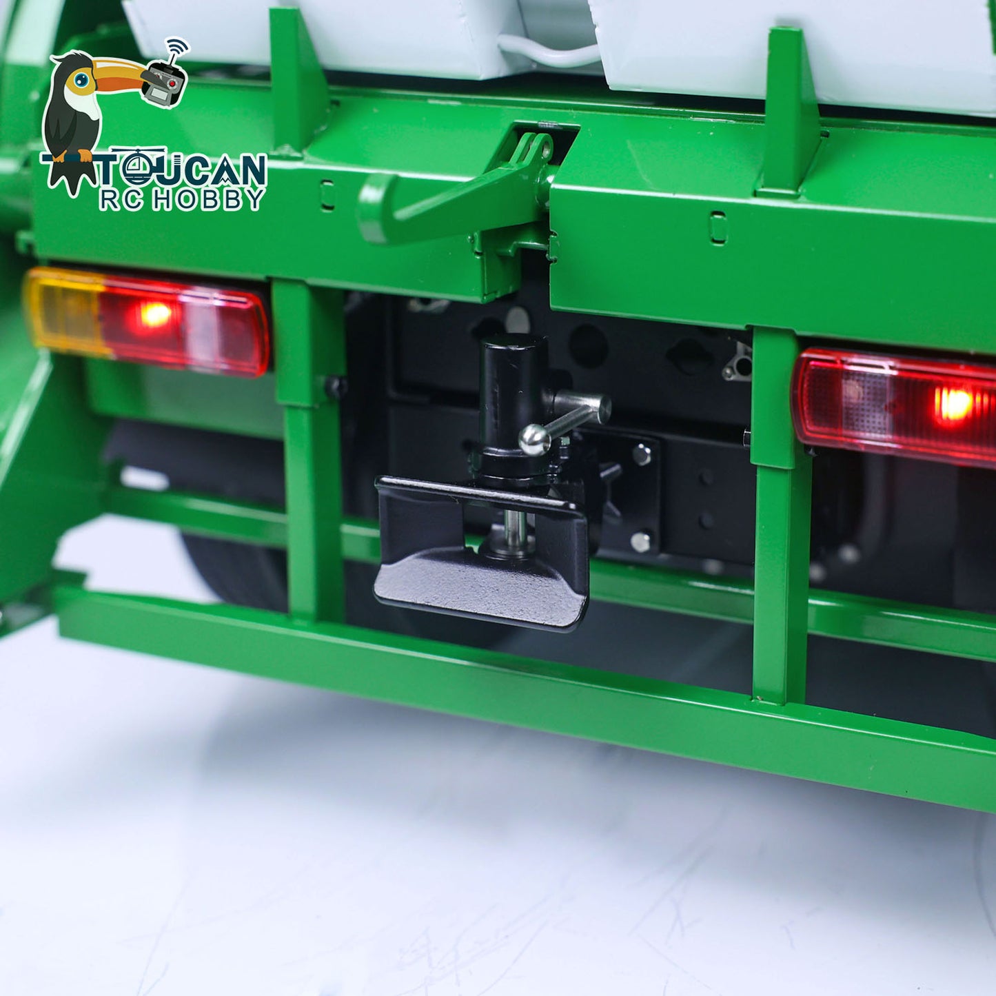 JXMODEL Metall lackiert 1/14 6 * 4 RC Hydraulischer Muldenkipper Ferngesteuerter Absetzkipper Kipper Schwenkarm RTR VL18U F2000 