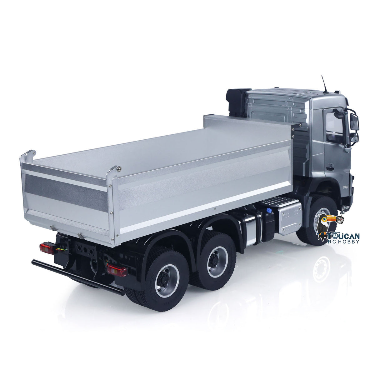 In Stock TOUCAN RC HOBBY DoubleE E015 001 1/14 RC Dump Truck 6X4 Electric Lifting Remote Control Tipper VO Metal Drive Shafts Chassis Model Vehicle RTR