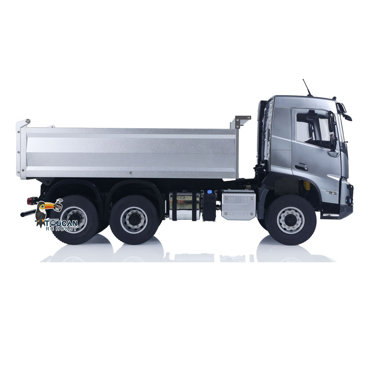In Stock TOUCAN RC HOBBY DoubleE E015 001 1/14 RC Dump Truck 6X4 Electric Lifting Remote Control Tipper VO Metal Drive Shafts Chassis Model Vehicle RTR