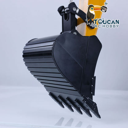 Kabolite K980 1/14 Hydraulischer RC-Bagger SY980H Giant PL18 Lite Funkgesteuerter Bagger Metall Manueller Schnellwechsler Elektrischer Hammeraufreißer 