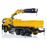 Toucanhobby 1/14 10*10 Metal RC Hydraulic Roll On/Off Dump Truck 9-Way Reversing Valve Rear Axle Steering for Construction Vehicle Enthusiasts