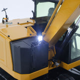 1/14 C308 RC Hydraulic Excavator 4 Valve Remote Control Construction Vehicle Extended Arm Brushless Motor No Sounds Charger