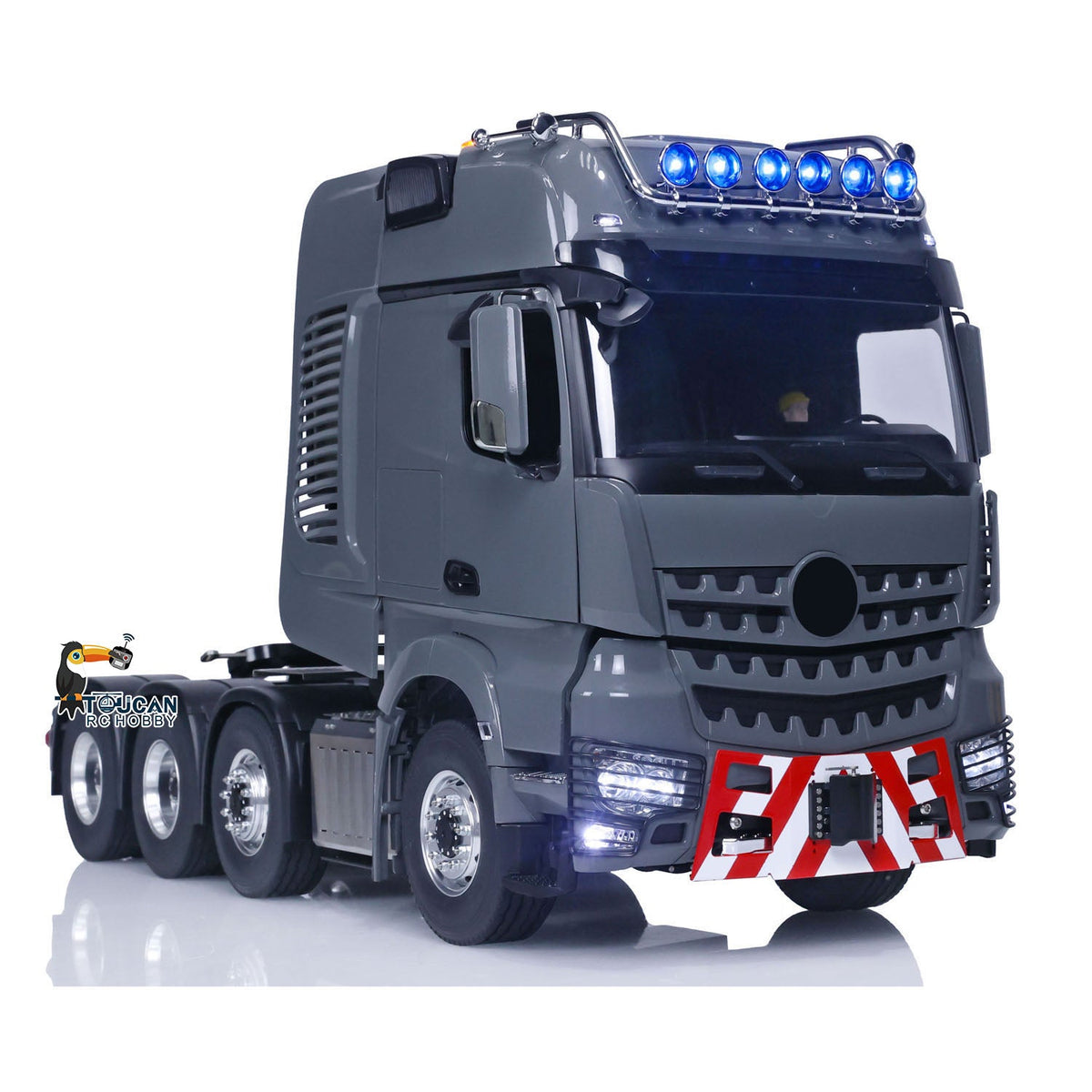 TOUCAN RC HOBBY  1:14 RC Tractor Truck Metal Chassis Remote Control Car Painted Assembled