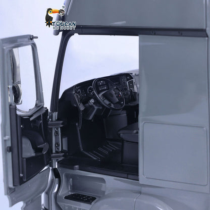 TOUCAN 1:14 RC Sattelzugmaschine 8*8 Metall Schweres Chassis Ferngesteuertes Auto Lackiert Zusammengebaut 3-Gang-Getriebe
