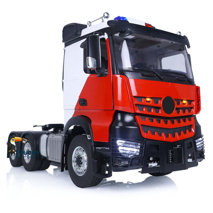 TOUCAN RC HOBBY  1/14 RC Tractor Truck 6x6 1851 Electric Lorry Trucks Metal Chassis Differential Lock Axles Model