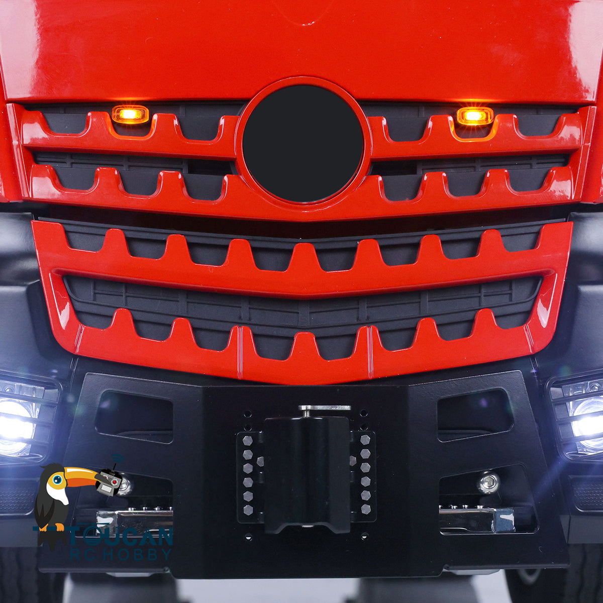 1/14 TOUCAN Lackiert Montiert 6x6 Metall Chassis RTR RC Sattelzugmaschine für Tamiya 1851 3363 Elektrische Lkw Modell