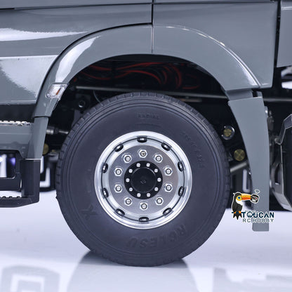 TOUCAN 1:14 RC Sattelzugmaschine 8*8 Metall Schweres Chassis Ferngesteuertes Auto Lackiert Zusammengebaut 3-Gang-Getriebe