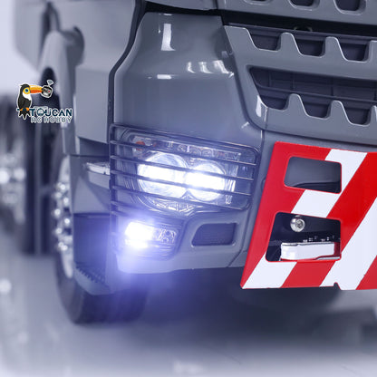 TOUCAN 1:14 RC Sattelzugmaschine 8*8 Metall Schweres Chassis Ferngesteuertes Auto Lackiert Zusammengebaut 3-Gang-Getriebe