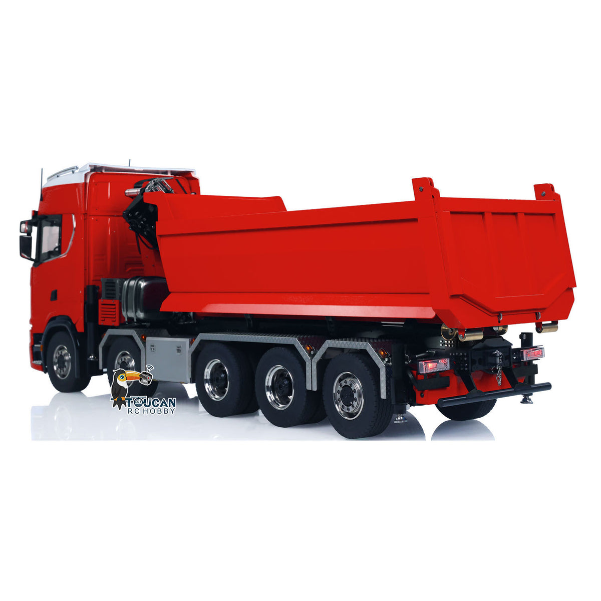 1/14 hydraulische Kran RC Kipper 770S 10x10 Fahrzeug Metall Volle Dump Lkw RTR Batterie
