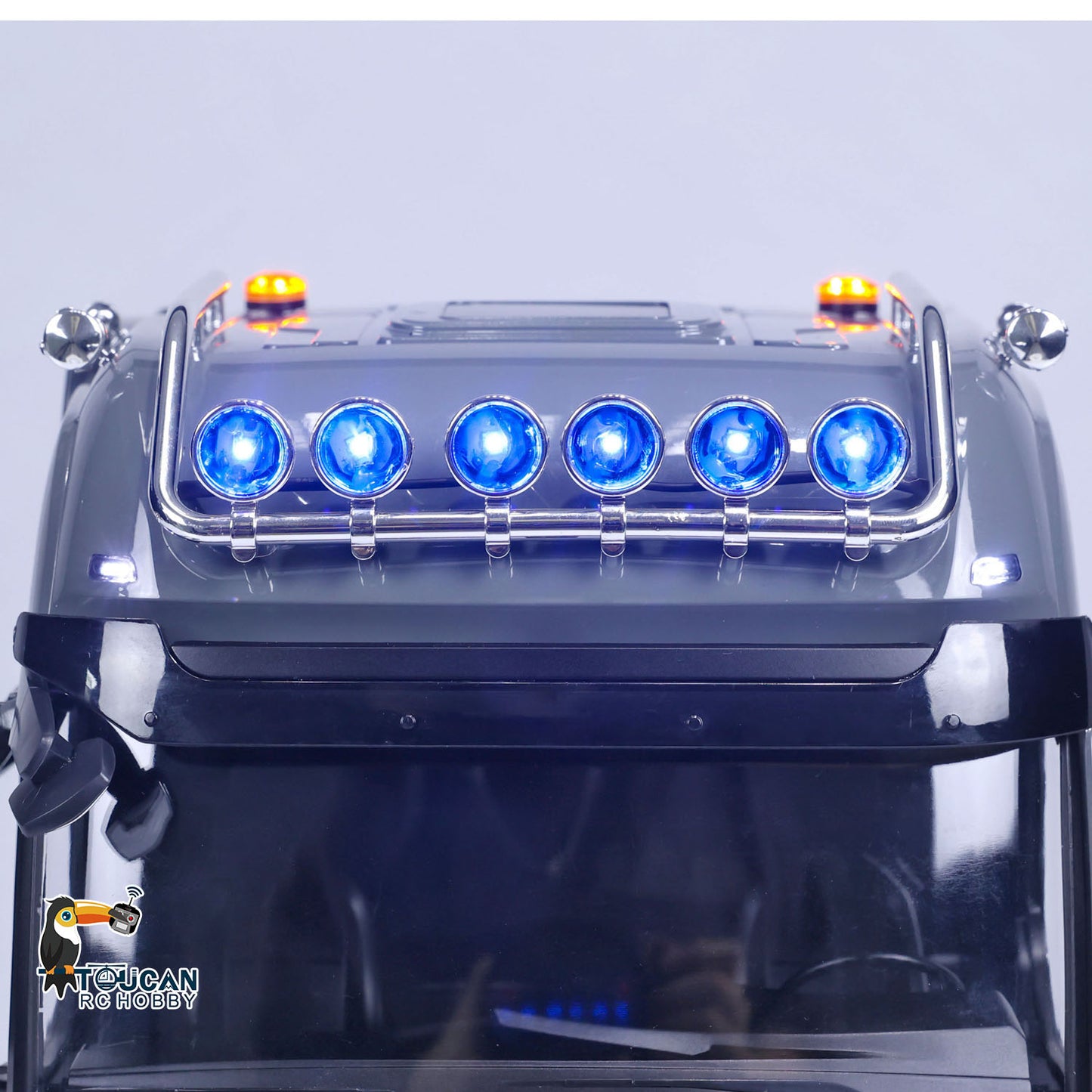 TOUCAN 1:14 RC Sattelzugmaschine 8*8 Metall Schweres Chassis Ferngesteuertes Auto Lackiert Zusammengebaut 3-Gang-Getriebe
