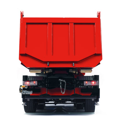1/14 hydraulische Kran RC Kipper 770S 10x10 Fahrzeug Metall Volle Dump Lkw RTR Batterie