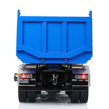 Metal 1/14 Hydraulic RC Dump Truck 8x8 Full Tipper Differential Lock Axles 3Speed Gearbox Wheel Hub Reduction Flysky Radio Control
