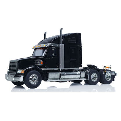 TOUCAN RC HOBBY Customized DIY Knight Hauler 56314 6*4 1/14 RC Tractor Truck Remote Control Lorry Car Model Light Sound I6S Radio Battery