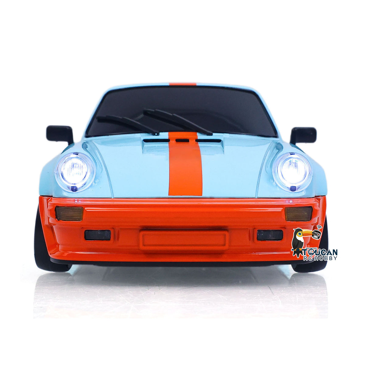 TOUCAN RC HOBBY LDRC LD1898 1:18 2.4G RC Drift Car 10KM/H 4*2 Radio Control Racing Vehicles 911 Gyroscope Metal Drive Shaft Light RTR Battery