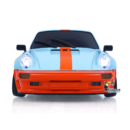 TOUCAN RC HOBBY LDRC LD1898 1:18 2.4G RC Drift Car 10KM/H 4*2 Radio Control Racing Vehicles 911 Gyroscope Metal Drive Shaft Light RTR Battery