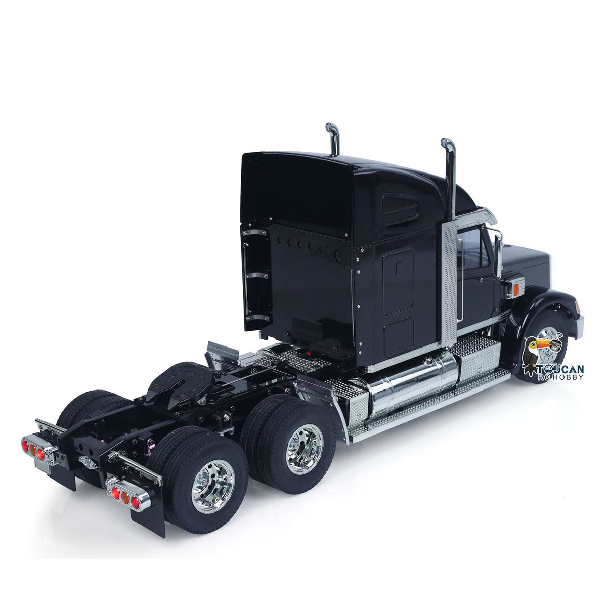 TOUCAN RC HOBBY Customized DIY Knight Hauler 56314 6*4 1/14 RC Tractor Truck Remote Control Lorry Car Model Light Sound I6S Radio Battery