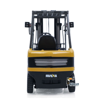 TOUCAN RC HOBBY HUINA 1/50 Electric Remote Control Forklift 9925 Mini Warehouse RC Model Desktop Level Light Sound Effect Battery
