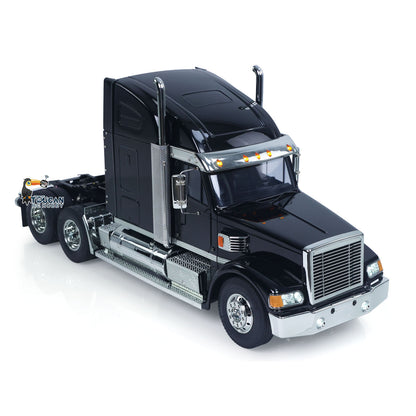 TOUCAN RC HOBBY Customized DIY Knight Hauler 56314 6*4 1/14 RC Tractor Truck Remote Control Lorry Car Model Light Sound I6S Radio Battery