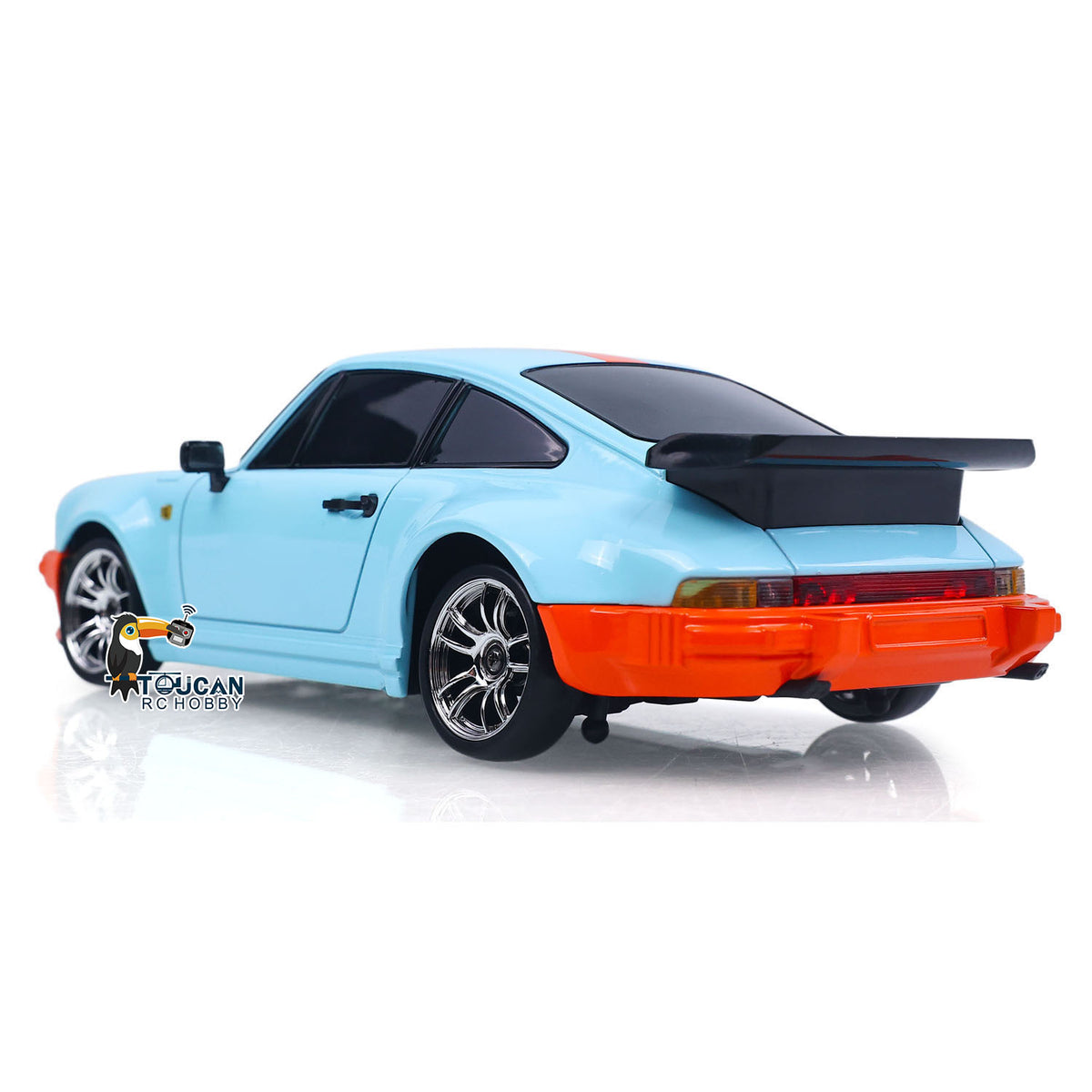 TOUCAN RC HOBBY LDRC LD1898 1:18 2.4G RC Drift Car 10KM/H 4*2 Radio Control Racing Vehicles 911 Gyroscope Metal Drive Shaft Light RTR Battery