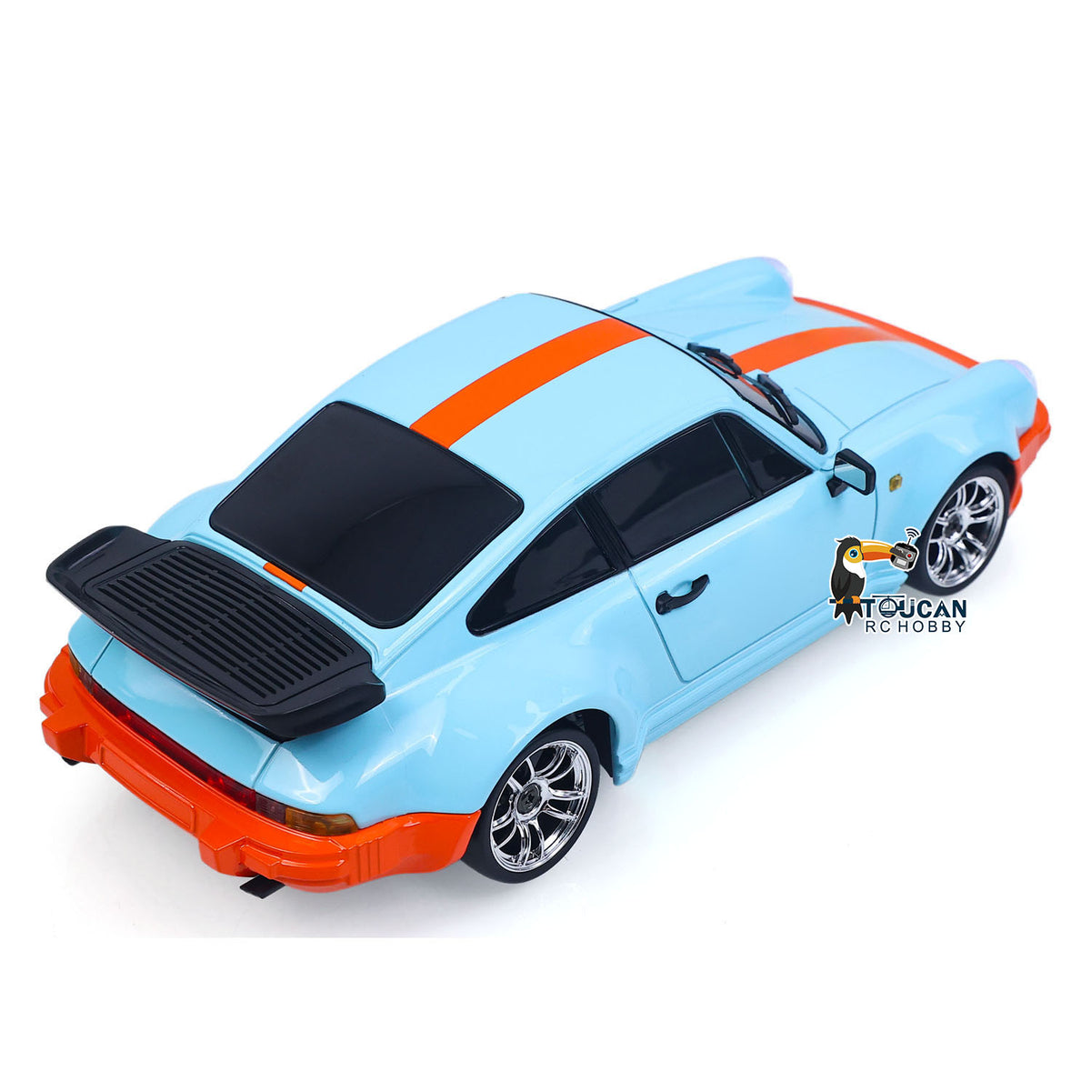 TOUCAN RC HOBBY LDRC LD1898 1:18 2.4G RC Drift Car 10KM/H 4*2 Radio Control Racing Vehicles 911 Gyroscope Metal Drive Shaft Light RTR Battery