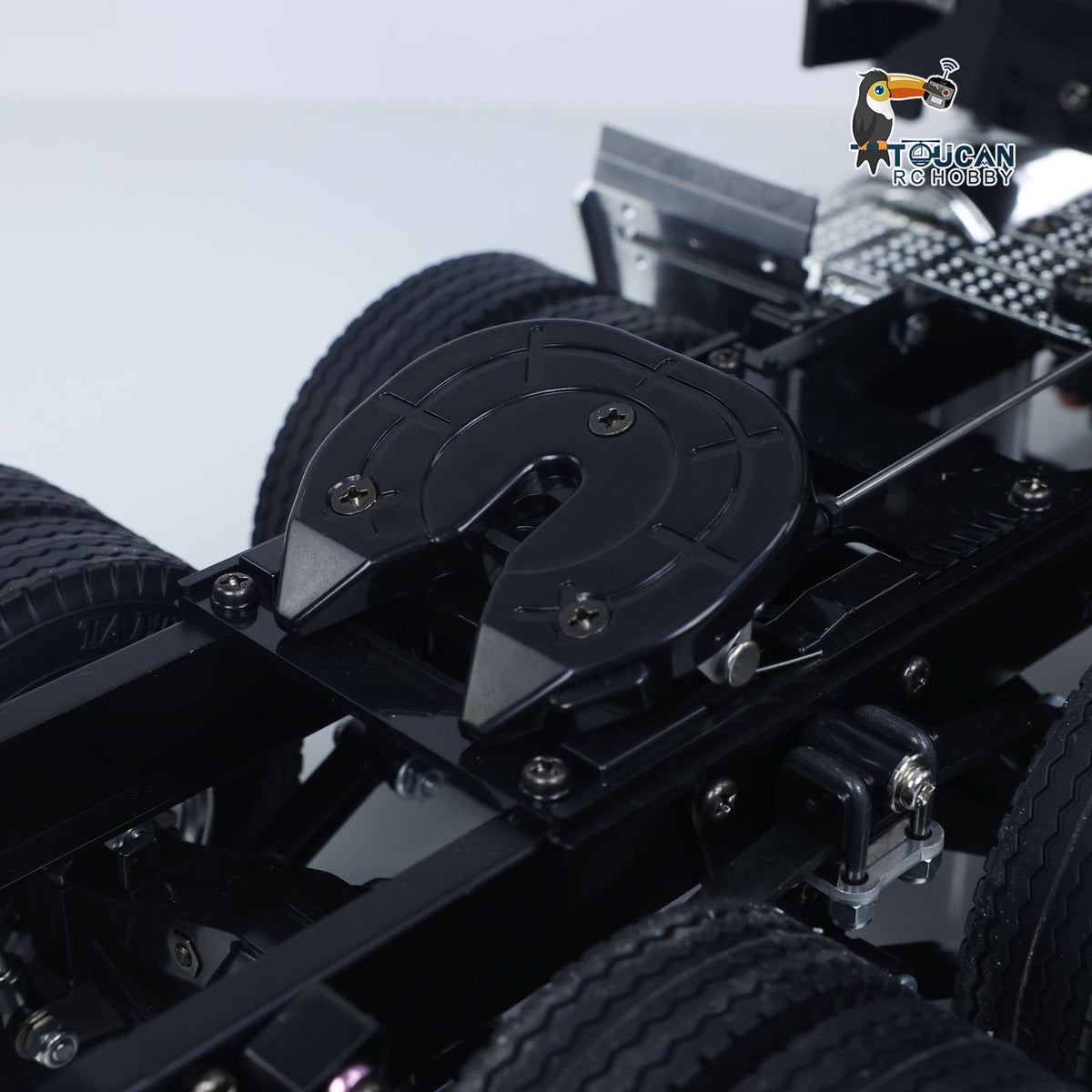 TOUCAN RC HOBBY Customized DIY Knight Hauler 56314 6*4 1/14 RC Tractor Truck Remote Control Lorry Car Model Light Sound I6S Radio Battery