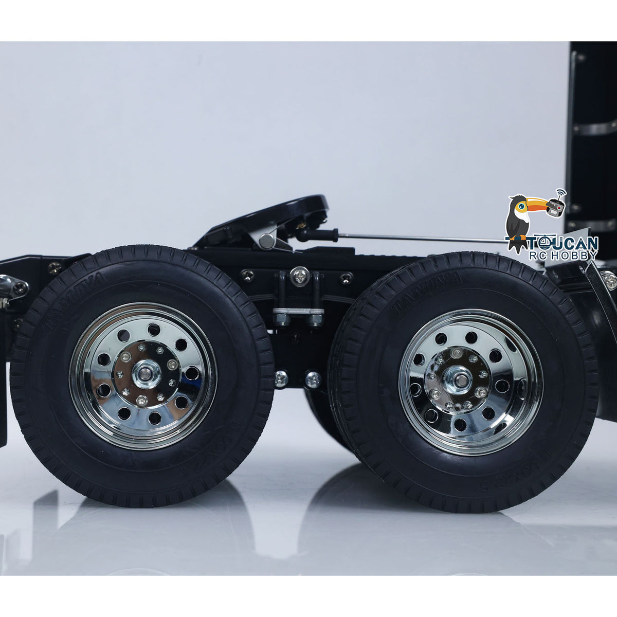 TOUCAN RC HOBBY Customized DIY Knight Hauler 56314 6*4 1/14 RC Tractor Truck Remote Control Lorry Car Model Light Sound I6S Radio Battery