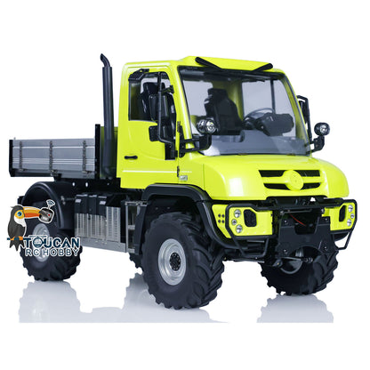 1/10 U423 4X4 RC Geländewagen Ferngesteuertes Rock Crawler Auto PNP Version Metalleimer Lackiert Zusammengebaut 