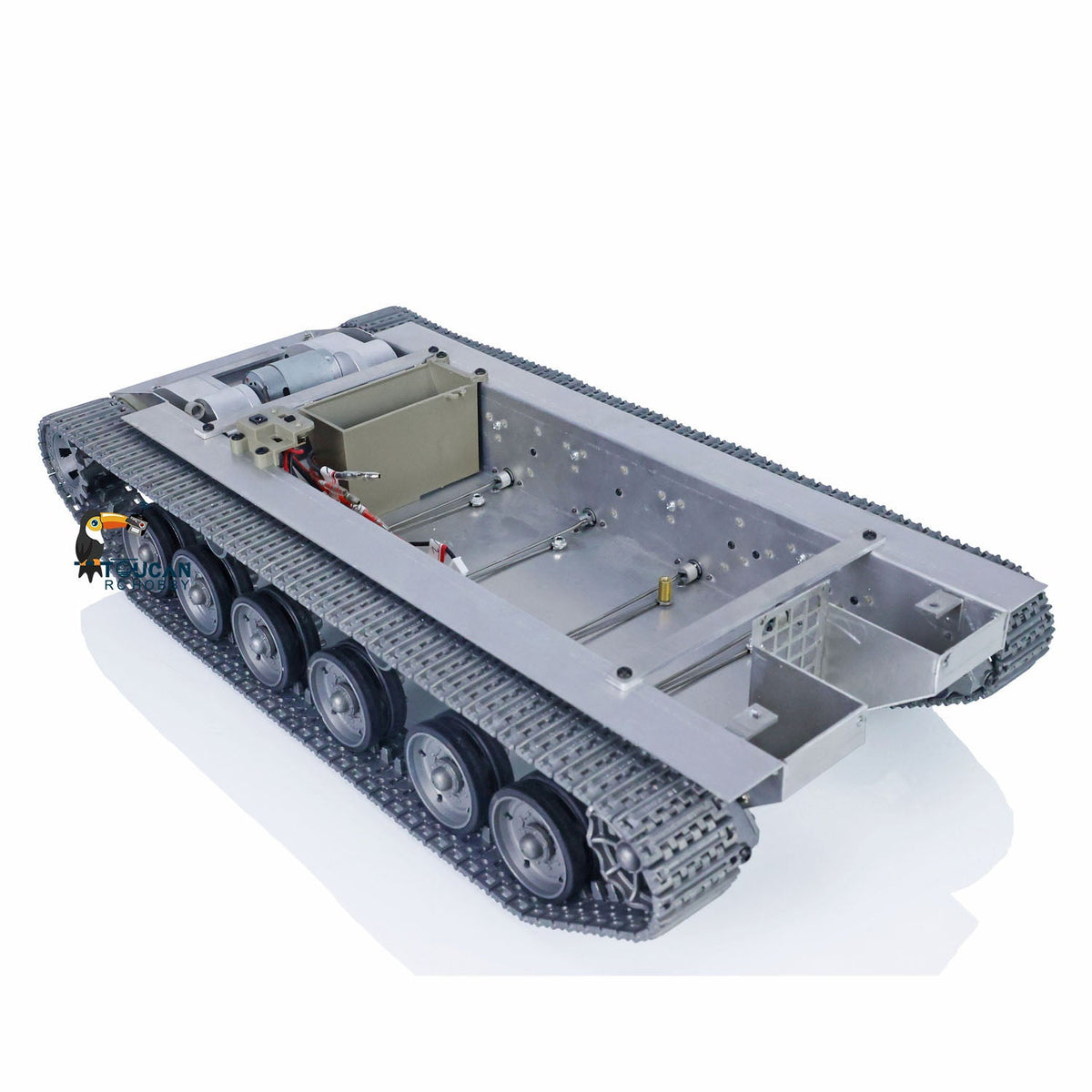 Metal Chassis Tracks Wheels for 1/16 Heng Long RC Battle Tanks IDF Merkava MK IV